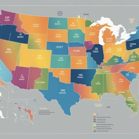 Overview of the Top Performing States in USA Online Sports Betting Taxes